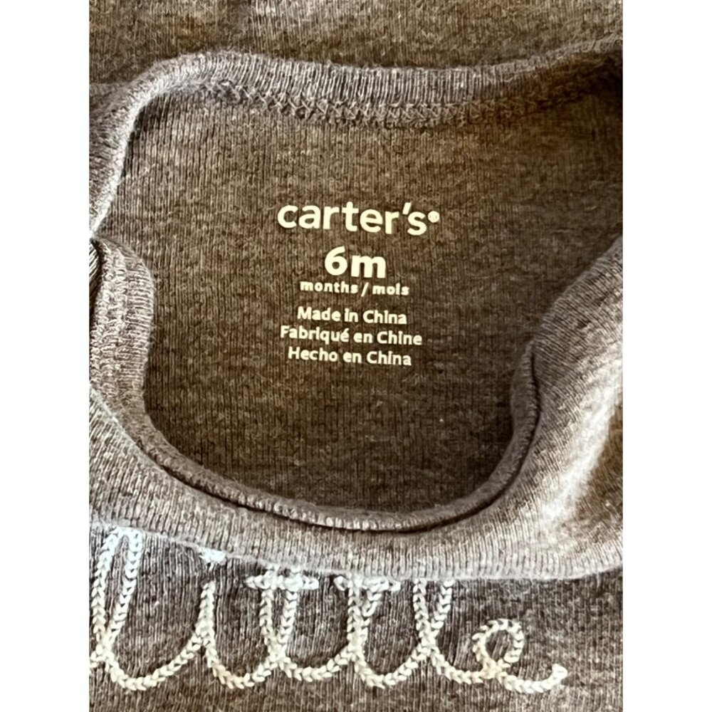 Carter’s 4 piece set 6mo Body Suit “Mommy” theme Short sleave - Picture 10 of 13